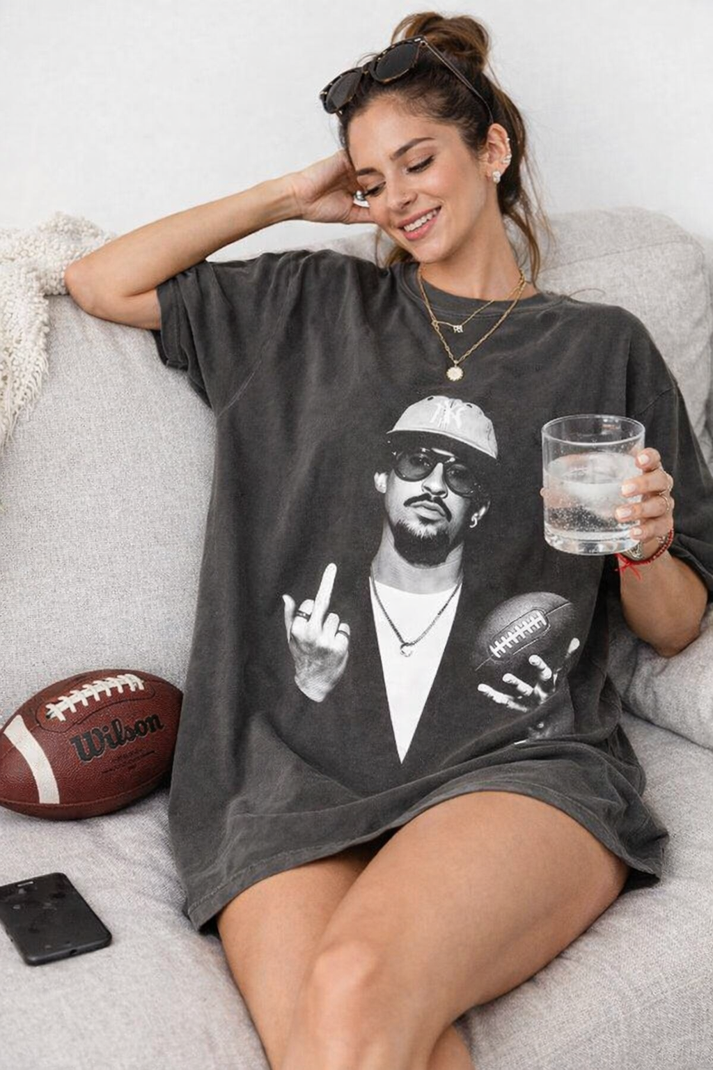 Football Graphic Tee • Bad Benito Inspired Shirt • 2026 Bowl Halftime Show Tee